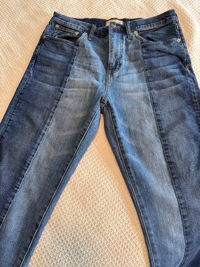Madewell Men's Two-Tone Blue Slim Straight Jeans